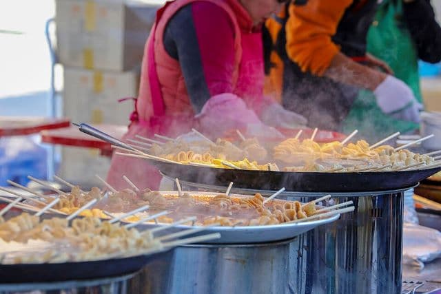 Seoul Street Food Guide - Myeongdong Market Dining