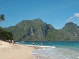 El Nido Bay, islands, Palawan, Philippines