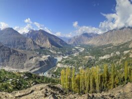 Hunza Valley, view from Eagle's Nest